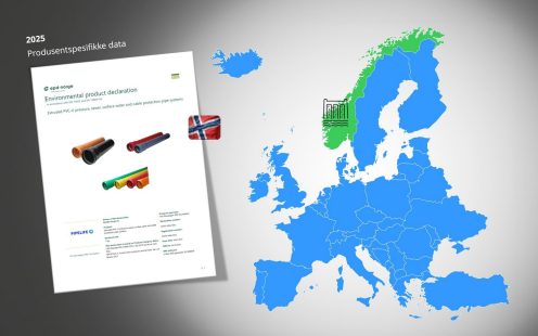 EPD-ene fra 2025 baserer seg på norsk fornybar energi.