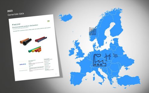 EPD-ene fra 2023 var basert på et europeisk snitt.