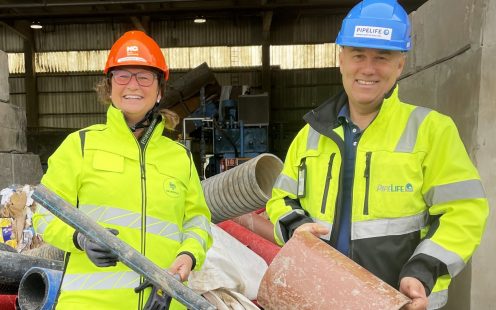 Elisabeth Hovda, Hallingplast og Stian Thorsen, Pipelife.