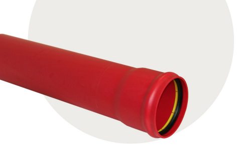 Glatte PVC kabelvernsrør