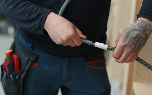 skjøting med el muffe