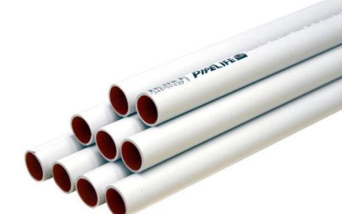 PP halogen-free rigid installation pipe white
