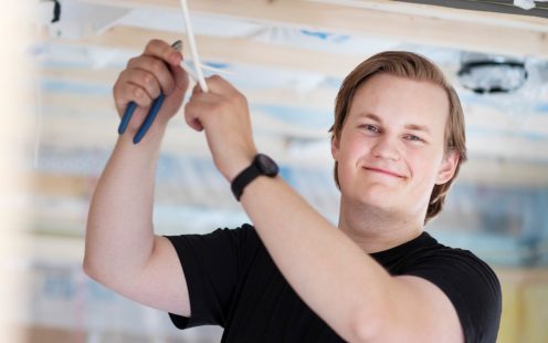 UV bestandig pansret PVC korrugert el-rør