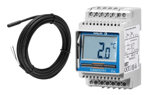 Termostat og føler