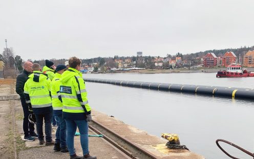 drottningholm long length PE långlängd HDPE pipes kundcase