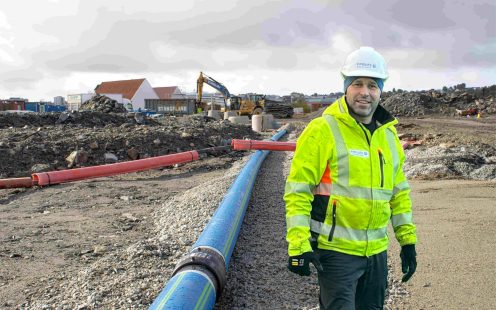 — Vi har lagerlagt de mest frekvent brukte dimensjonene fra Egeplast ved vår fabrikk på Stathelle, noe som forenkler logistikken for kunden, sier Terje Nordbustad.