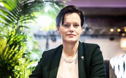 Ida Elisabeth Dønheim fra Bøfjord, Surnadal er assisterende hotelldirektør og restaurantdirektør for seks ulike restauranter ved Britannia Hotel.