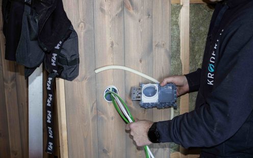 Krøderen Elektro valgte Powerline veggboks etter en introduksjon under Eliaden.