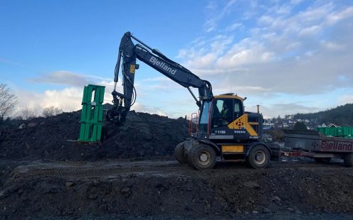 Leveransen av Stormbox-kassetter fordeles på anlegget.