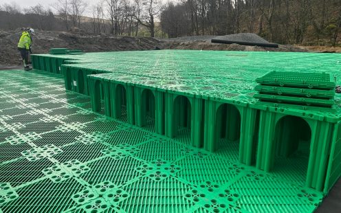 Stormbox-kassetter på hele 240m³.