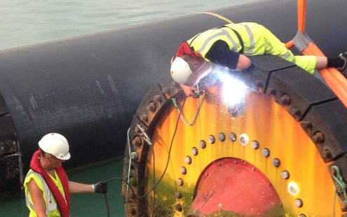 Welding on site LLLD